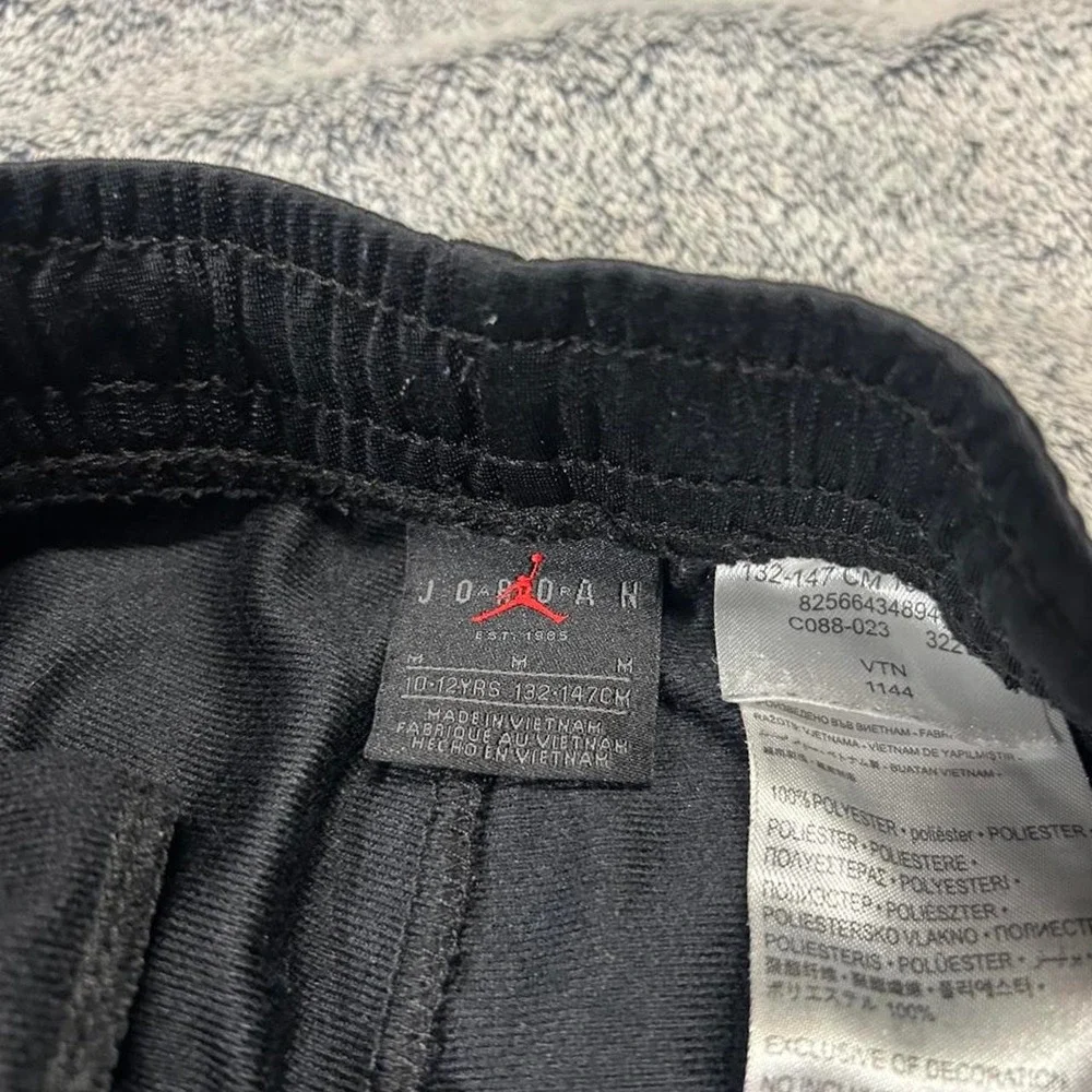 Jordan Jumpman Black Track Pants Kids 10-12 Years